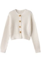 【ウィムガゼット/Whim Gazette】の【Drawing Numbers】ビッグ釦クルーカーディガン ホワイト|ID: prp329100004356183 ipo3291000000035623015