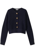 【ウィムガゼット/Whim Gazette】の【Drawing Numbers】ビッグ釦クルーカーディガン ネイビー|ID: prp329100004356183 ipo3291000000035623017