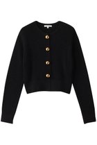 【ウィムガゼット/Whim Gazette】の【Drawing Numbers】ビッグ釦クルーカーディガン ブラック|ID: prp329100004356183 ipo3291000000035623021