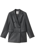 【ウィムガゼット/Whim Gazette】の【Drawing Numbers】ダブルプレーンジャケット 人気、トレンドファッション・服の通販 founy(ファニー) ファッション Fashion レディースファッション Fashion for Women アウター Coat / Outerwear Collection レディースジャケット・軽アウター Jackets シンプル Simple, Minimal ジャケット Jacket, Outerwear ストレッチ Stretch, Stretchy Fabric ダブル Double, Double-Breasted パーティ Party, Party Style ベーシック Basic, Essential エレガント 上品 Elegant thumbnail チャコールグレー|ID: prp329100004356184 ipo3291000000036061356