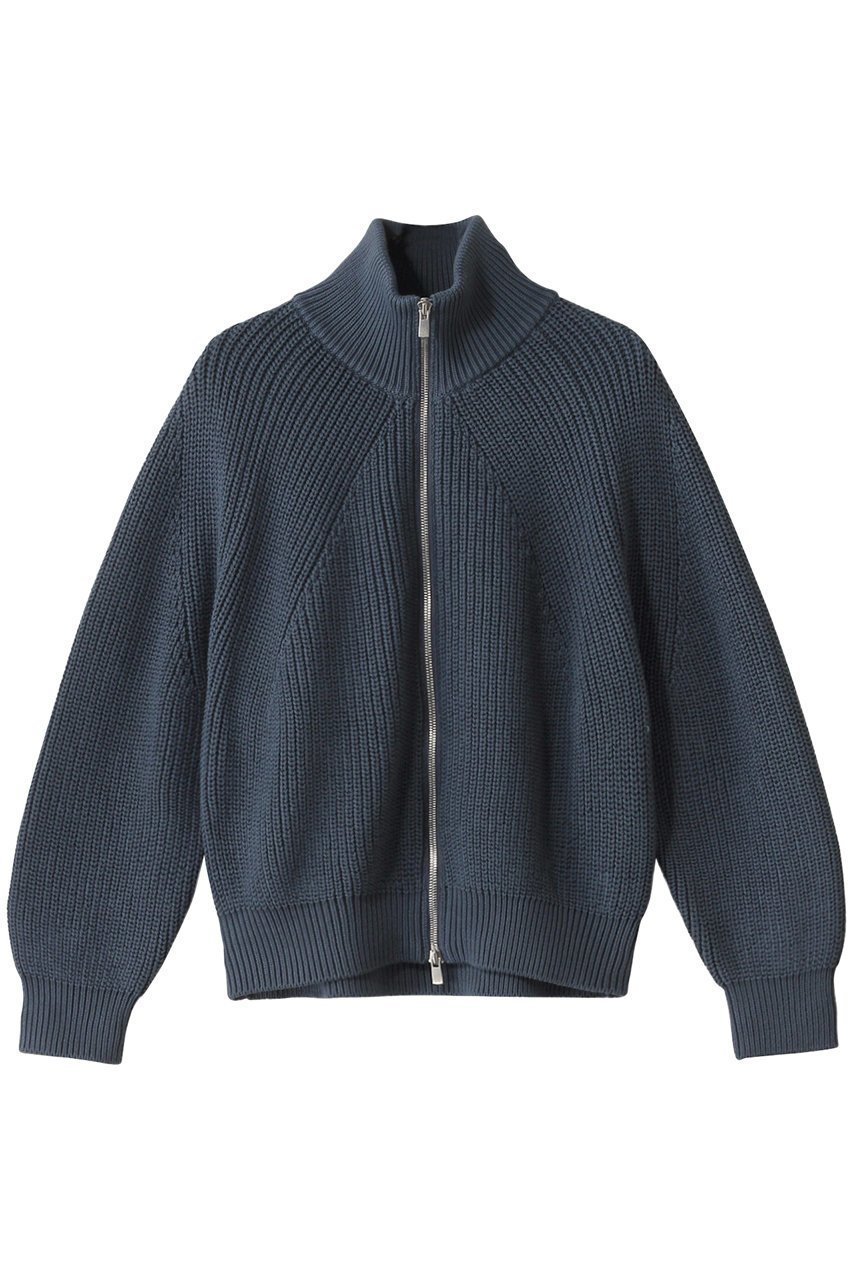 【バトナー/BATONER】のシグネチャードライバーニット インテリア・キッズ・メンズ・レディースファッション・服の通販 founy(ファニー) 　ファッション　Fashion　レディースファッション　Fashion for Women　トップス・カットソー　Cut & Sew Tops　ニット　Knit Tops & Sweaters　カーディガン・羽織り　Layered Style Cardigans　カーディガン　Cardigan, Knitwear　バランス　Balance, Style Balance　ミドル　Middle Length, Mid Height　グレーブルー|ID: prp329100004356191 ipo3291000000032953836