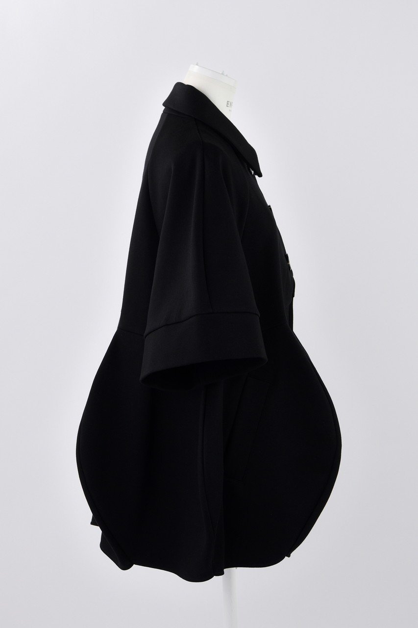 【エンフォルド/ENFOLD】のシルエットダンボール 立体ブルゾン 人気、トレンドファッション・服の通販 founy(ファニー) 　ファッション　Fashion　レディースファッション　Fashion for Women　アウター　Coat / Outerwear Collection　レディースジャケット・軽アウター　Jackets　ブルゾンジャケット・スポーティアウター　Blouson Jackets　インナー　Innerwear　ジャケット　Jacket, Outerwear　スリット　Slit, Slit Detail　ブルゾン　Blouson, Bomber Jacket　other-4|ID: prp329100004356194 ipo3291000000035898346