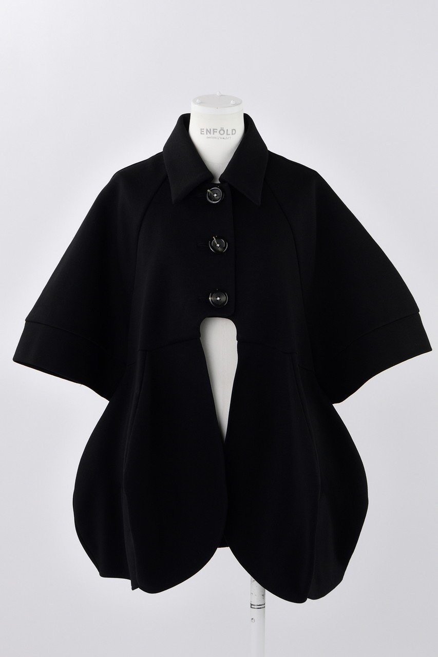 【エンフォルド/ENFOLD】のシルエットダンボール 立体ブルゾン 人気、トレンドファッション・服の通販 founy(ファニー) 　ファッション　Fashion　レディースファッション　Fashion for Women　アウター　Coat / Outerwear Collection　レディースジャケット・軽アウター　Jackets　ブルゾンジャケット・スポーティアウター　Blouson Jackets　インナー　Innerwear　ジャケット　Jacket, Outerwear　スリット　Slit, Slit Detail　ブルゾン　Blouson, Bomber Jacket　 other-1|ID: prp329100004356194 ipo3291000000036797144