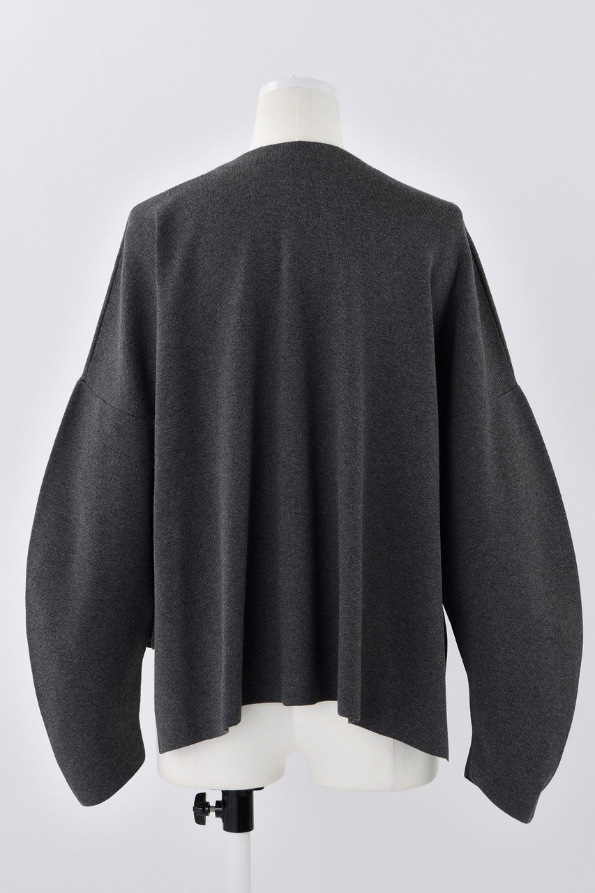 【エンフォルド/ENFOLD】のノーカラーカーディガン 人気、トレンドファッション・服の通販 founy(ファニー) 　ファッション　Fashion　レディースファッション　Fashion for Women　トップス・カットソー　Cut & Sew Tops　ニット　Knit Tops & Sweaters　カーディガン・羽織り　Layered Style Cardigans　アシンメトリー　Asymmetrical Style　エレガント 上品　Elegant　カッティング　Cutting Detail　カーディガン　Cardigan, Knitwear　ポケット　Pocket, Pocket Detail　メルトン　Melton, Heavy Wool　other-3|ID: prp329100004356195 ipo3291000000032953437