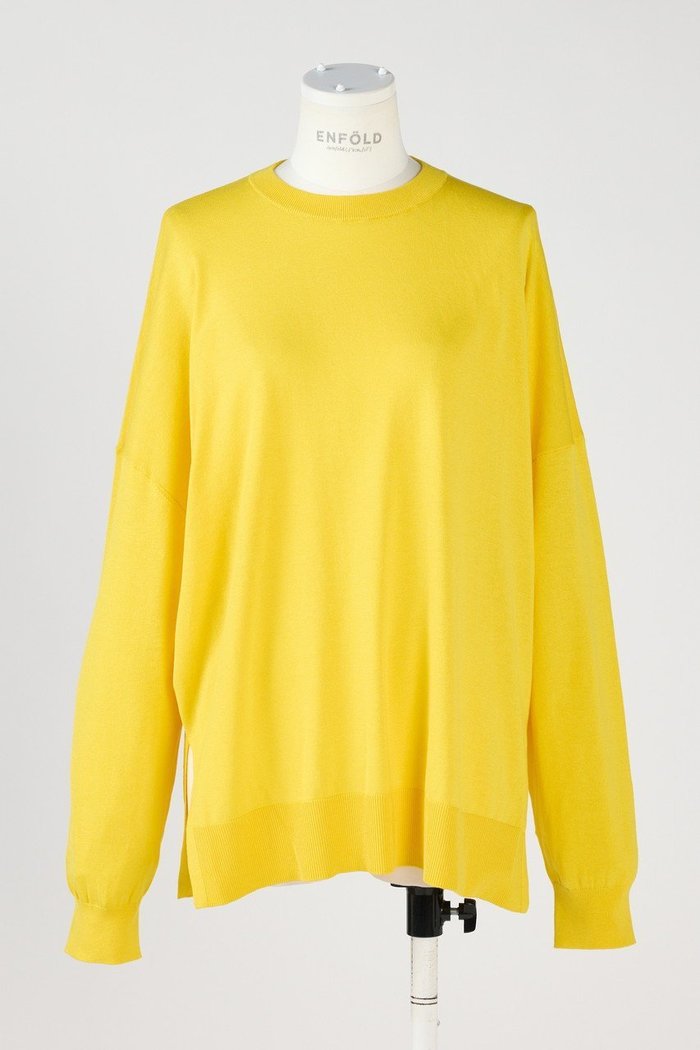 【エンフォルド/ENFOLD】のCircle P.O/プルオーバー インテリア・キッズ・メンズ・レディースファッション・服の通販 founy(ファニー) https://founy.com/ ファッション Fashion レディースファッション Fashion for Women トップス・カットソー Cut & Sew Tops シャツ・ブラウス・オフィスカジュアル Elegant Blouses & Button-Ups カジュアルプルオーバー・ニットトップス Pullovers & Knit Tops / Casual Pullovers サークル Circle, Round Design スリーブ Sleeve, Long Sleeve / Short Sleeve ルーズ Loose, Oversized ロング Long, Long-Length 人気 Popular, Best Seller |ID: prp329100004356196 ipo3291000000036398009