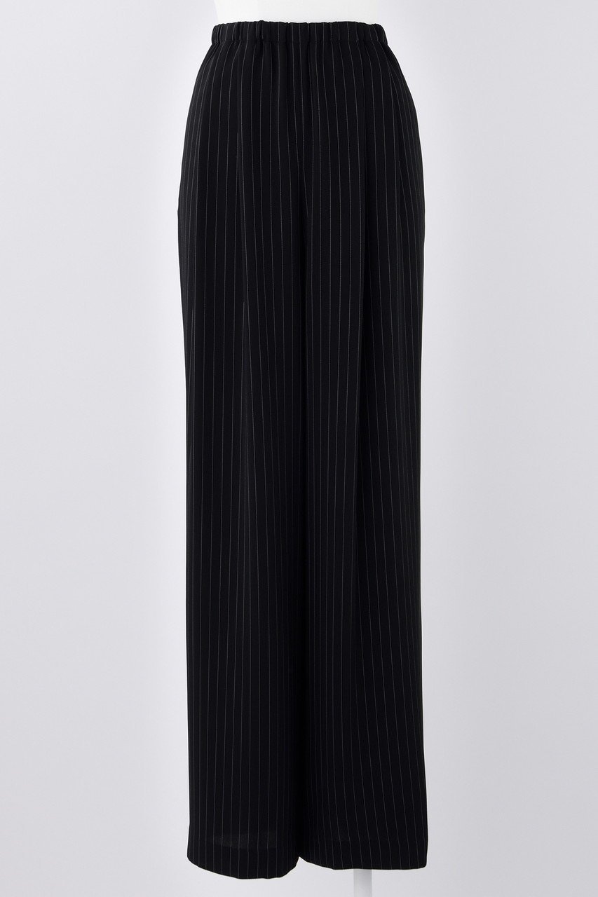 【エンフォルド/ENFOLD】のPEピンストライプ リラックスゴムワイド TR/トラウザー・パンツ 人気、トレンドファッション・服の通販 founy(ファニー) 　ファッション　Fashion　レディースファッション　Fashion for Women　パンツ　Pants & Trousers　2024年　2024　2024-2025秋冬・A/W　Autumn/Winter 2024–25 AW24–25　ストライプ　Stripe, Striped Pattern　人気　Popular, Best Seller　定番　Standard, Basic Item　A/W・秋冬　Autumn/Winter　 other-1|ID: prp329100004356200 ipo3291000000036100215