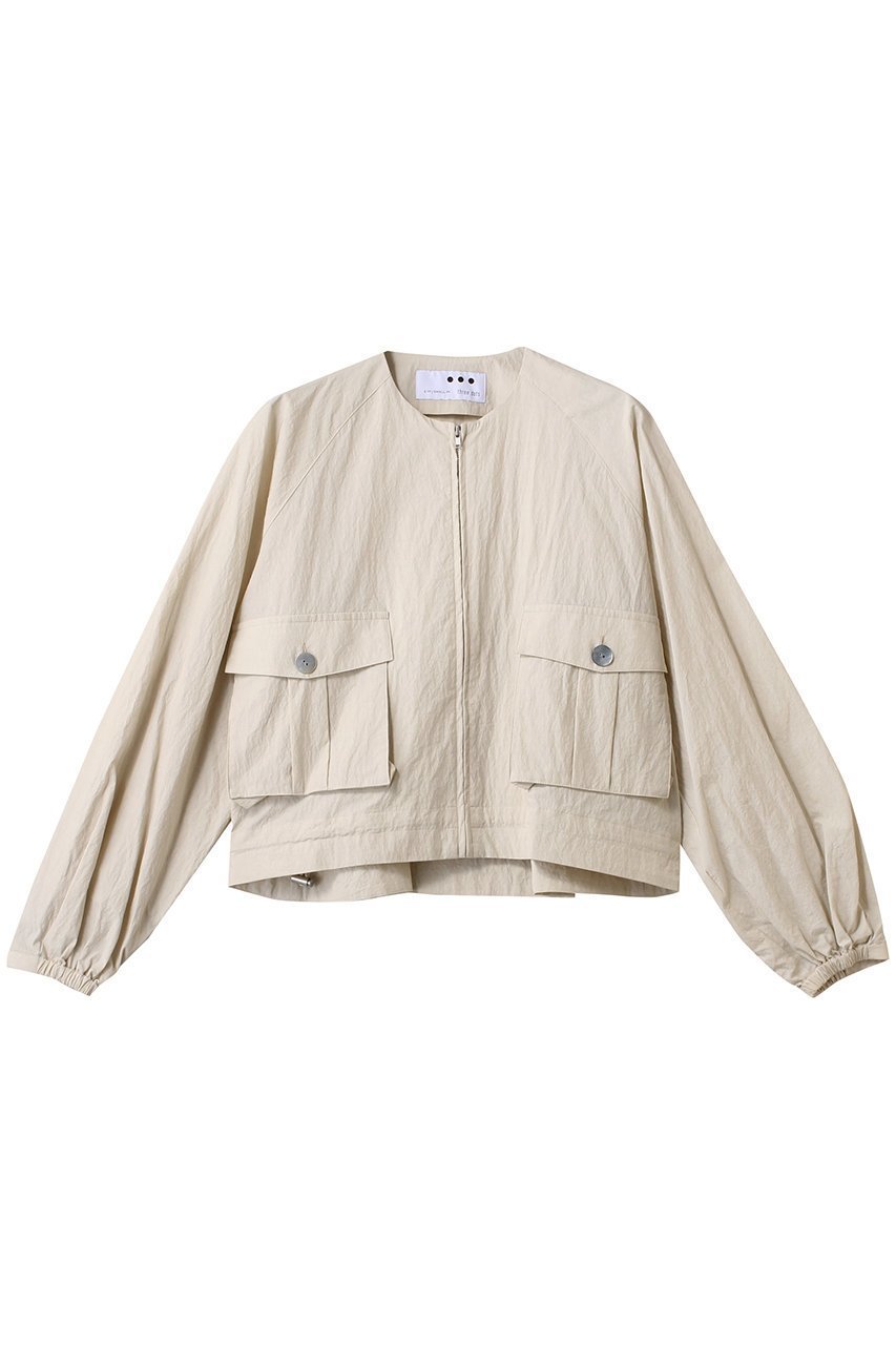 【スリー ドッツ/three dots】のサン ドライドクロス ジャケット インテリア・キッズ・メンズ・レディースファッション・服の通販 founy(ファニー) 　ファッション　Fashion　レディースファッション　Fashion for Women　アウター　Coat / Outerwear Collection　レディースジャケット・軽アウター　Jackets　アウトドア　Outdoor Clothing　シンプル　Simple, Minimal　ジャケット　Jacket, Outerwear　ポケット　Pocket, Pocket Detail　軽量　Lightweight, Ultra Light　ベージュ|ID: prp329100004356204 ipo3291000000032788518