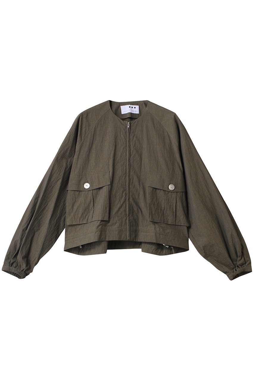 【スリー ドッツ/three dots】のサン ドライドクロス ジャケット インテリア・キッズ・メンズ・レディースファッション・服の通販 founy(ファニー) 　ファッション　Fashion　レディースファッション　Fashion for Women　アウター　Coat / Outerwear Collection　レディースジャケット・軽アウター　Jackets　アウトドア　Outdoor Clothing　シンプル　Simple, Minimal　ジャケット　Jacket, Outerwear　ポケット　Pocket, Pocket Detail　軽量　Lightweight, Ultra Light　クレイカーキ|ID: prp329100004356204 ipo3291000000035700452