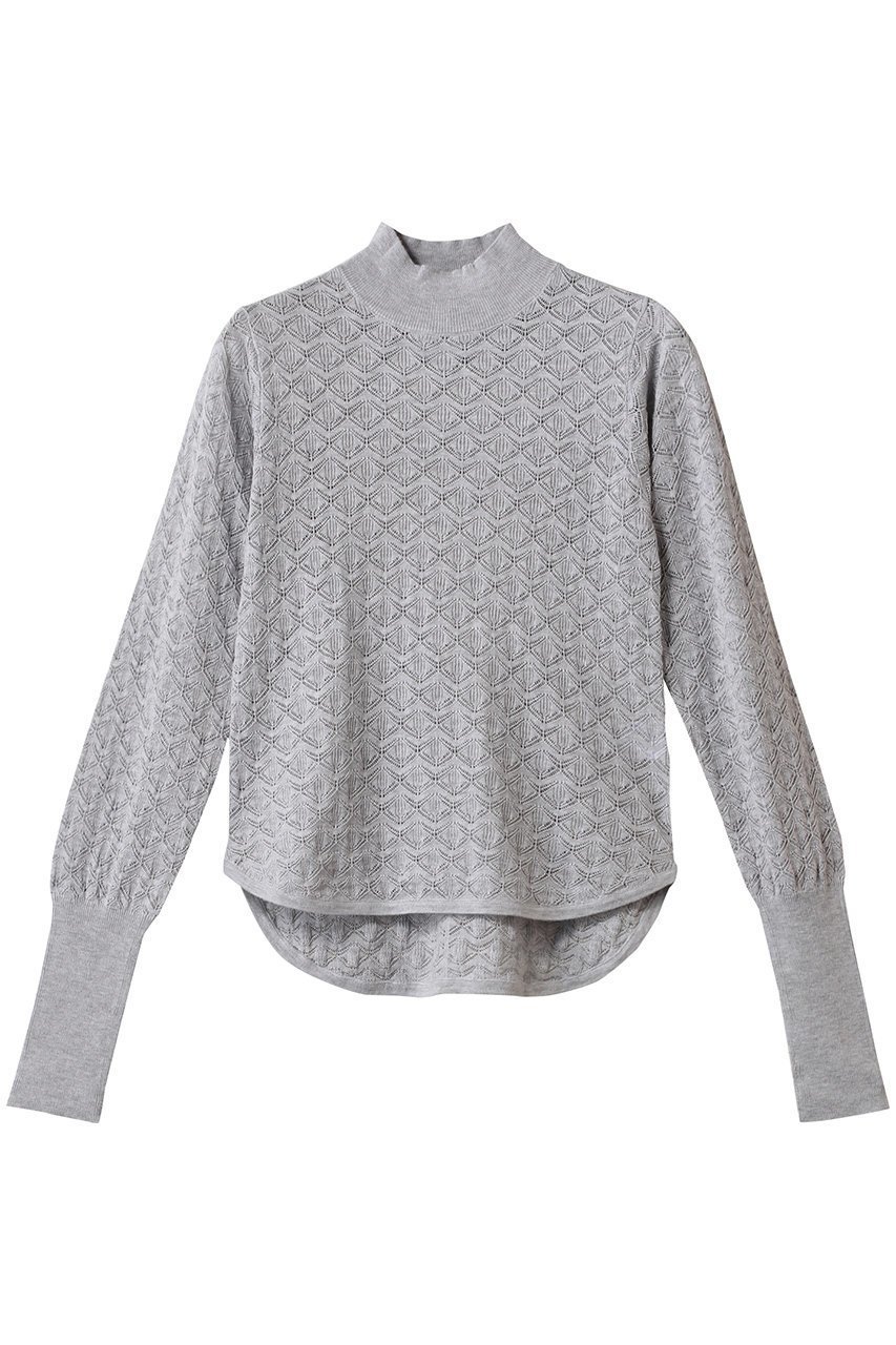 【スリー ドッツ/three dots】のコットンシルク レーストップス インテリア・キッズ・メンズ・レディースファッション・服の通販 founy(ファニー) 　ファッション　Fashion　レディースファッション　Fashion for Women　トップス・カットソー　Cut & Sew Tops　シャツ・ブラウス・オフィスカジュアル　Elegant Blouses & Button-Ups　ロングTシャツ・Tシャツ　Longline T-Shirts & Tees　カットソー・ベーシックTシャツ　Cut-and-Sewn Tops / Stretch Tees & Basics　なめらか　Smooth, Silky Texture　エレガント 上品　Elegant　シルク　Silk, 100% Silk　シンプル　Simple, Minimal　スリーブ　Sleeve, Long Sleeve / Short Sleeve　レース　Lace, Lace Fabric　ロング　Long, Long-Length　グレー|ID: prp329100004356205 ipo3291000000032882693