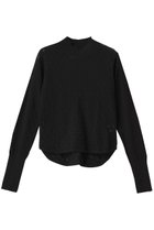 【スリー ドッツ/three dots】のコットンシルク レーストップス ブラック|ID: prp329100004356205 ipo3291000000035061250