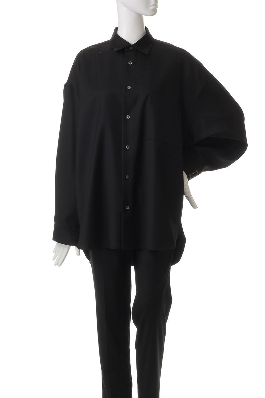 【メゾンスペシャル/MAISON SPECIAL】の【UNISEX】72/2 4色シャンブレーウールシャツ 人気、トレンドファッション・服の通販 founy(ファニー) 　ファッション　Fashion　レディースファッション　Fashion for Women　トップス・カットソー　Cut & Sew Tops　シャツ・ブラウス・オフィスカジュアル　Elegant Blouses & Button-Ups　ユニセックス　Unisex, Genderless　シンプル　Simple, Minimal　スリーブ　Sleeve, Long Sleeve / Short Sleeve　ロング　Long, Long-Length　軽量　Lightweight, Ultra Light　other-2|ID: prp329100004356206 ipo3291000000035822974