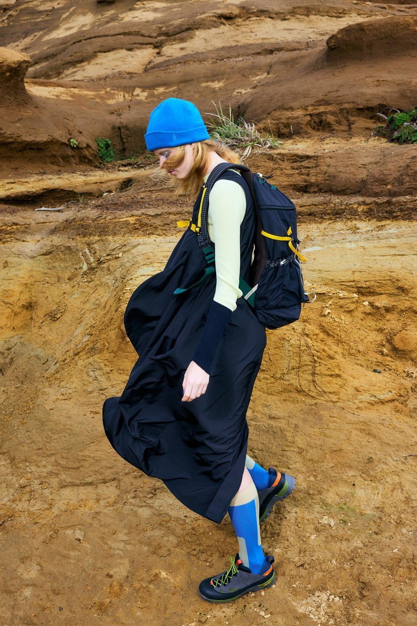 【ナゴンスタンス/nagonstans】のSmoothタフタ Wavey Line DRS/ドレス・ワンピース 人気、トレンドファッション・服の通販 founy(ファニー) 　ファッション　Fashion　レディースファッション　Fashion for Women　ワンピース　Dresses　フォーマル・パーティードレス・結婚式用ドレス　Elegant & Casual Dresses　チュニック　Tunic Tops & Dresses　スクエア　Square, Square Shape　タフタ　Taffeta, Structured Fabric　チュニック　Tunic, Long Top　ドレス　Dress, One-Piece　ロング　Long, Long-Length　other-6|ID: prp329100004356229 ipo3291000000032881683