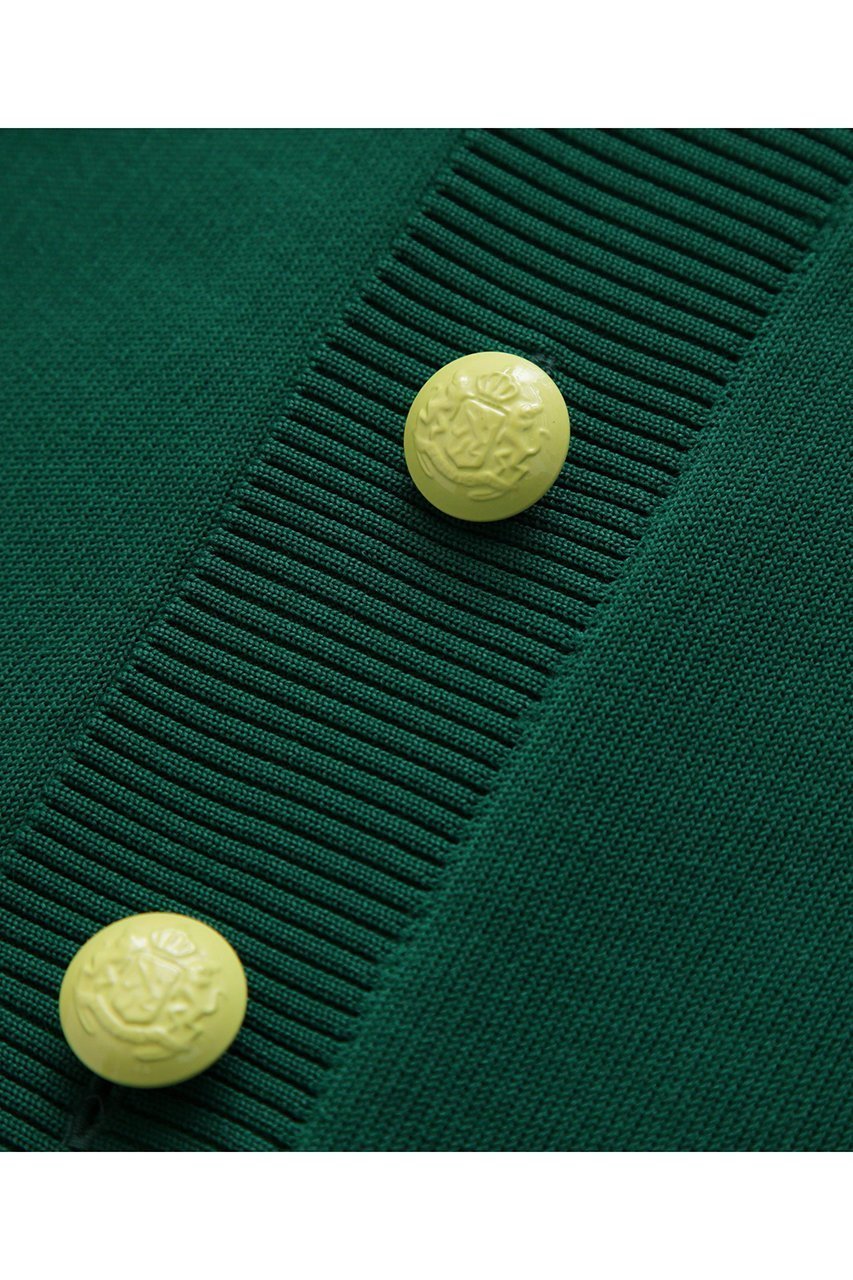 【ヒューエルミュージアム/hueLe Museum】の【STUMBLY】Painted Metal Button Gilet 人気、トレンドファッション・服の通販 founy(ファニー) 　ファッション　Fashion　レディースファッション　Fashion for Women　トップス・カットソー　Cut & Sew Tops　ニット　Knit Tops & Sweaters　カーディガン・羽織り　Layered Style Cardigans　ベスト&ジレ / 重ね着スタイル　Vests & Gilets　カーディガン　Cardigan, Knitwear　フロント　Front, Front Design　メタル　Metal, Metal Parts　モダン　Modern, Contemporary　other-7|ID: prp329100004356232 ipo3291000000032950657