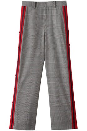 【ヒューエルミュージアム/hueLe Museum】 【STUMBLY】Side Line Combination Pants人気、トレンドファッション・服の通販 founy(ファニー) ファッション Fashion レディースファッション Fashion for Women パンツ Pants & Trousers チェック Check, Plaid, Tartan |ID:prp329100004356236