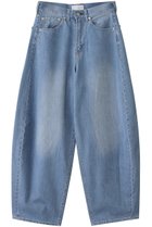 【ヒューエルミュージアム/hueLe Museum】の【STUMBLY】Curvy Denim ブルー|ID: prp329100004356238 ipo3291000000032945049