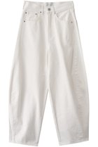 【ヒューエルミュージアム/hueLe Museum】の【STUMBLY】Curvy Denim ホワイト|ID: prp329100004356238 ipo3291000000035769908