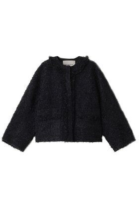 【デパリエ/DEPAREILLE】 ラメツイードジャケット人気、トレンドファッション・服の通販 founy(ファニー) ファッション Fashion レディースファッション Fashion for Women アウター Coat / Outerwear Collection レディースジャケット・軽アウター Jackets シンプル Simple, Minimal ジャケット Jacket, Outerwear ツイード Twill, Twill Weave リラックス Relax, Relaxed Fit エレガント 上品 Elegant |ID:prp329100004356240