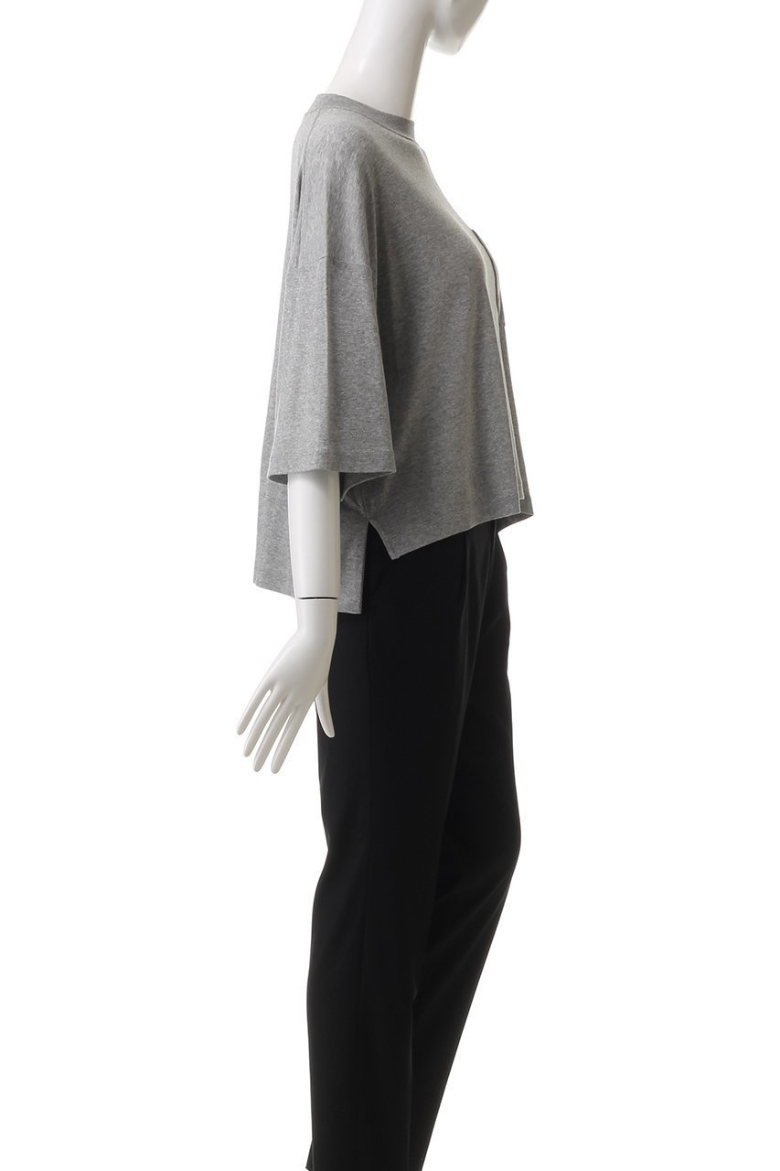 【スリー ドッツ/three dots】のスパークルボクシー ショートスリーブ 人気、トレンドファッション・服の通販 founy(ファニー) 　ファッション　Fashion　レディースファッション　Fashion for Women　トップス・カットソー　Cut & Sew Tops　シャツ・ブラウス・オフィスカジュアル　Elegant Blouses & Button-Ups　ロングTシャツ・Tシャツ　Longline T-Shirts & Tees　カットソー・ベーシックTシャツ　Cut-and-Sewn Tops / Stretch Tees & Basics　ショート　Short, Short Length　シンプル　Simple, Minimal　スタイリッシュ　Stylish, Fashionable　スリーブ　Sleeve, Long Sleeve / Short Sleeve　リラックス　Relax, Relaxed Fit　other-3|ID: prp329100004356242 ipo3291000000032859159