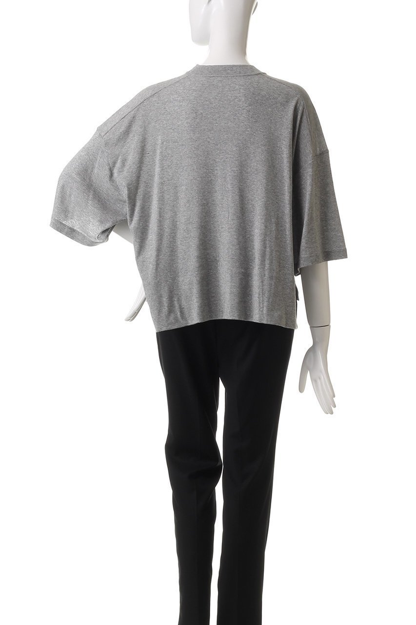【スリー ドッツ/three dots】のスパークルボクシー ショートスリーブ 人気、トレンドファッション・服の通販 founy(ファニー) 　ファッション　Fashion　レディースファッション　Fashion for Women　トップス・カットソー　Cut & Sew Tops　シャツ・ブラウス・オフィスカジュアル　Elegant Blouses & Button-Ups　ロングTシャツ・Tシャツ　Longline T-Shirts & Tees　カットソー・ベーシックTシャツ　Cut-and-Sewn Tops / Stretch Tees & Basics　ショート　Short, Short Length　シンプル　Simple, Minimal　スタイリッシュ　Stylish, Fashionable　スリーブ　Sleeve, Long Sleeve / Short Sleeve　リラックス　Relax, Relaxed Fit　other-4|ID: prp329100004356242 ipo3291000000032859165