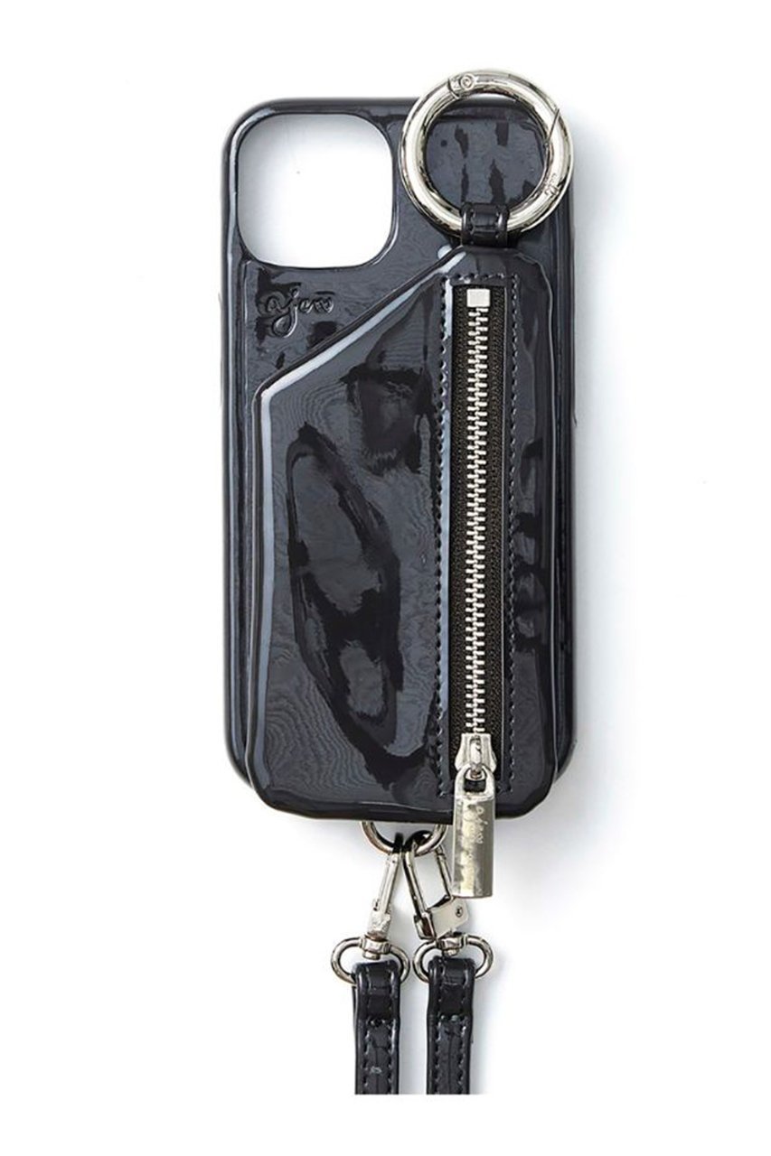 【エジュー/ajew】のiPhone14/14Pro ajew patent case shoulder インテリア・キッズ・メンズ・レディースファッション・服の通販 founy(ファニー) 　ファッション　Fashion　レディースファッション　WOMEN　2025年　2025　2025春夏・S/S　Ss,Spring/Summer,2025　iPhone アイフォーン　Iphone　夏　Summer　春　Spring　S/S・春夏　Ss・Spring/Summer　ダークグレー|ID: prp329100004356243 ipo3291000000030438383