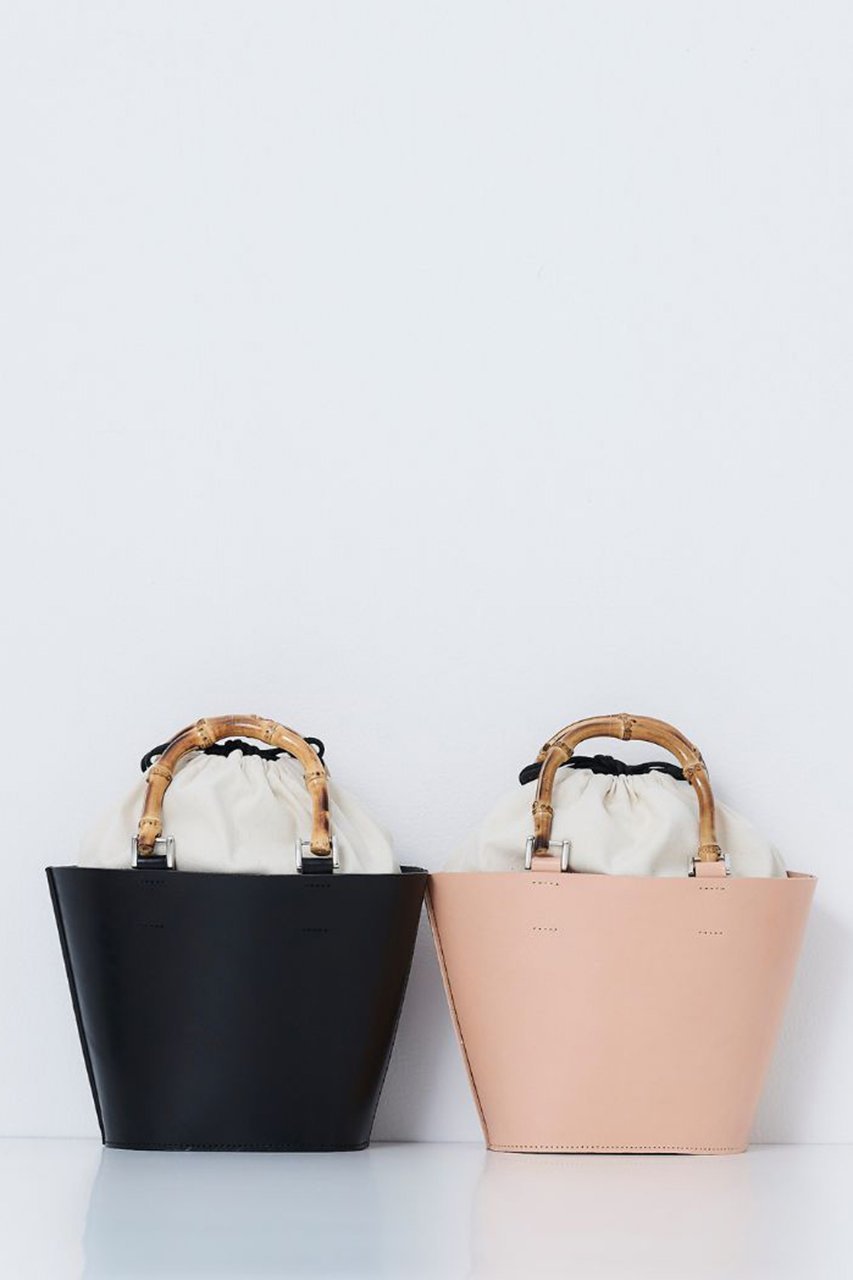 【エジュー/ajew】のTAN leather basket 人気、トレンドファッション・服の通販 founy(ファニー) 　ファッション　Fashion　レディースファッション　Fashion for Women　バッグ　Bags　コンパクト　Compact, Small Size　ドッキング　Docking, Mixed Material　巾着　Drawstring Bag, Kinchaku　財布　Wallet, Purse　other-5|ID: prp329100004356245 ipo3291000000035691931