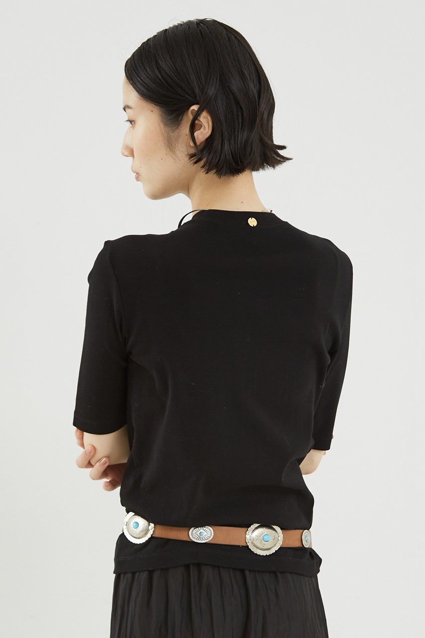 【ザ ストア バイ シー/THE STORE by C】のエレガントTee 人気、トレンドファッション・服の通販 founy(ファニー) 　ファッション　Fashion　レディースファッション　Fashion for Women　トップス・カットソー　Cut & Sew Tops　シャツ・ブラウス・オフィスカジュアル　Elegant Blouses & Button-Ups　ロングTシャツ・Tシャツ　Longline T-Shirts & Tees　カットソー・ベーシックTシャツ　Cut-and-Sewn Tops / Stretch Tees & Basics　おすすめ　Recommended / Our Picks　エレガント 上品　Elegant　ショート　Short, Short Length　スラックス　Slacks, Dress Pants　スリーブ　Sleeve, Long Sleeve / Short Sleeve　デニム　Denim, Jeans Material　other-3|ID: prp329100004356248 ipo3291000000035756616