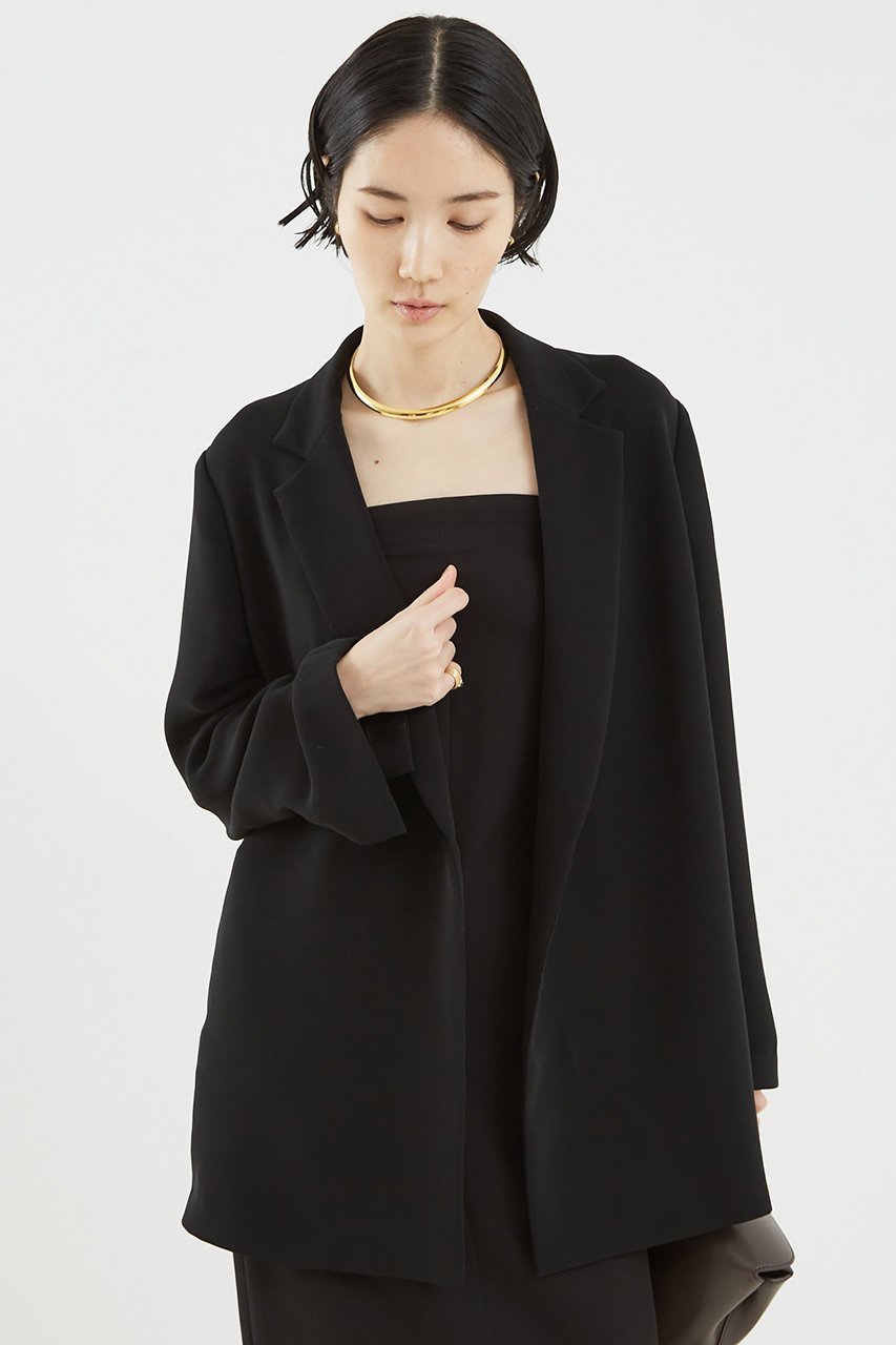 【ザ ストア バイ シー/THE STORE by C】のペアリングジャケット インテリア・キッズ・メンズ・レディースファッション・服の通販 founy(ファニー) 　ファッション　Fashion　レディースファッション　Fashion for Women　アウター　Coat / Outerwear Collection　レディースジャケット・軽アウター　Jackets　カーディガン　Cardigan, Knitwear　ジャケット　Jacket, Outerwear　ブラック|ID: prp329100004356250 ipo3291000000032956960