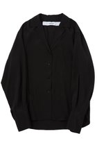 【ザ ストア バイ シー/THE STORE by C】のオープンカラーシャツ ブラック|ID: prp329100004356251 ipo3291000000032860210