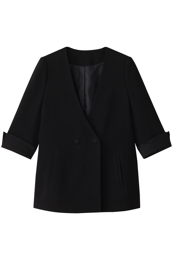 【ボーダーズ アット バルコニー/BORDERS at BALCONY】のリトルブラックジャケット インテリア・キッズ・メンズ・レディースファッション・服の通販 founy(ファニー) https://founy.com/ ファッション Fashion レディースファッション WOMEN アウター Coat Outerwear ジャケット Jackets オケージョン Occasion ジャケット Jacket リュクス Luxe エレガント 上品 Elegant 定番 Standard |ID: prp329100004357070 ipo3291000000030449293