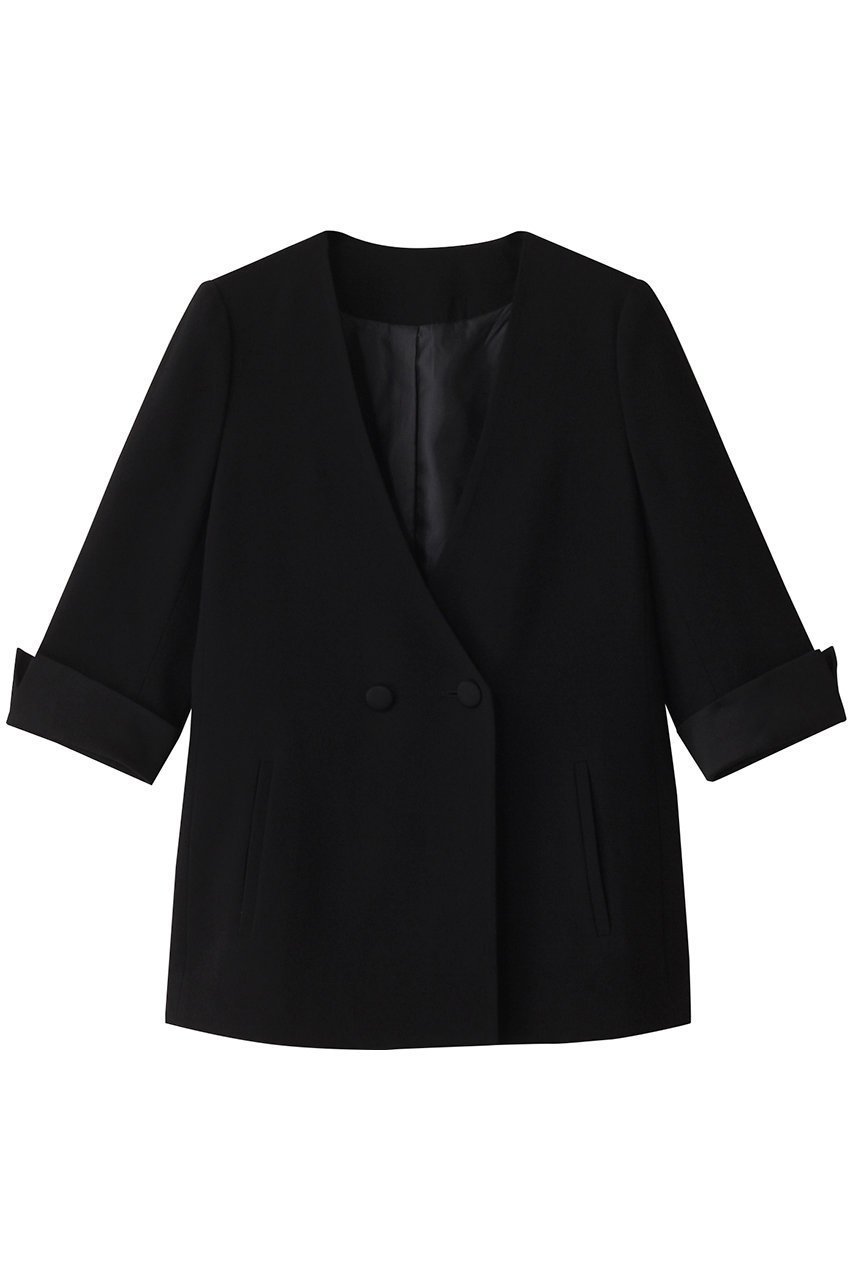 【ボーダーズ アット バルコニー/BORDERS at BALCONY】のリトルブラックジャケット インテリア・キッズ・メンズ・レディースファッション・服の通販 founy(ファニー) 　ファッション　Fashion　レディースファッション　Fashion for Women　アウター　Coat / Outerwear Collection　レディースジャケット・軽アウター　Jackets　オケージョン　Occasion Wear　ジャケット　Jacket, Outerwear　リュクス　Luxury, Elegant, High-End, Chic　エレガント 上品　Elegant　定番　Standard, Basic Item　ブラック|ID: prp329100004357070 ipo3291000000032915608