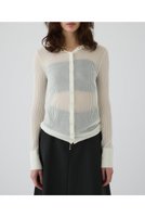 【リムアーク/RIM.ARK】の【2/5 10:00販売開始】Sheer ribbed hoodie/フーディ 人気、トレンドファッション・服の通販 founy(ファニー) ファッション Fashion レディースファッション WOMEN トップス・カットソー Tops/Tshirt シャツ/ブラウス Shirts/Blouses 2025年 2025 2025春夏・S/S Ss,Spring/Summer,2025 インナー Inner シアー Sheer スリーブ Sleeve ロング Long 夏 Summer 春 Spring S/S・春夏 Ss・Spring/Summer 羽織 Haori |ID:prp329100004357075