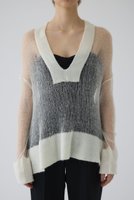 【リムアーク/RIM.ARK】の【2/5 10:00販売開始】Low gauge mohair mix knit/ニット 人気、トレンドファッション・服の通販 founy(ファニー) ファッション Fashion レディースファッション WOMEN トップス・カットソー Tops/Tshirt ニット Knit Tops プルオーバー Pullover 2025年 2025 2025春夏・S/S Ss,Spring/Summer,2025 インナー Inner シアー Sheer フィット Fit ベスト Vest モヘア Mohair リラックス Relax 夏 Summer 春 Spring S/S・春夏 Ss・Spring/Summer |ID:prp329100004357076