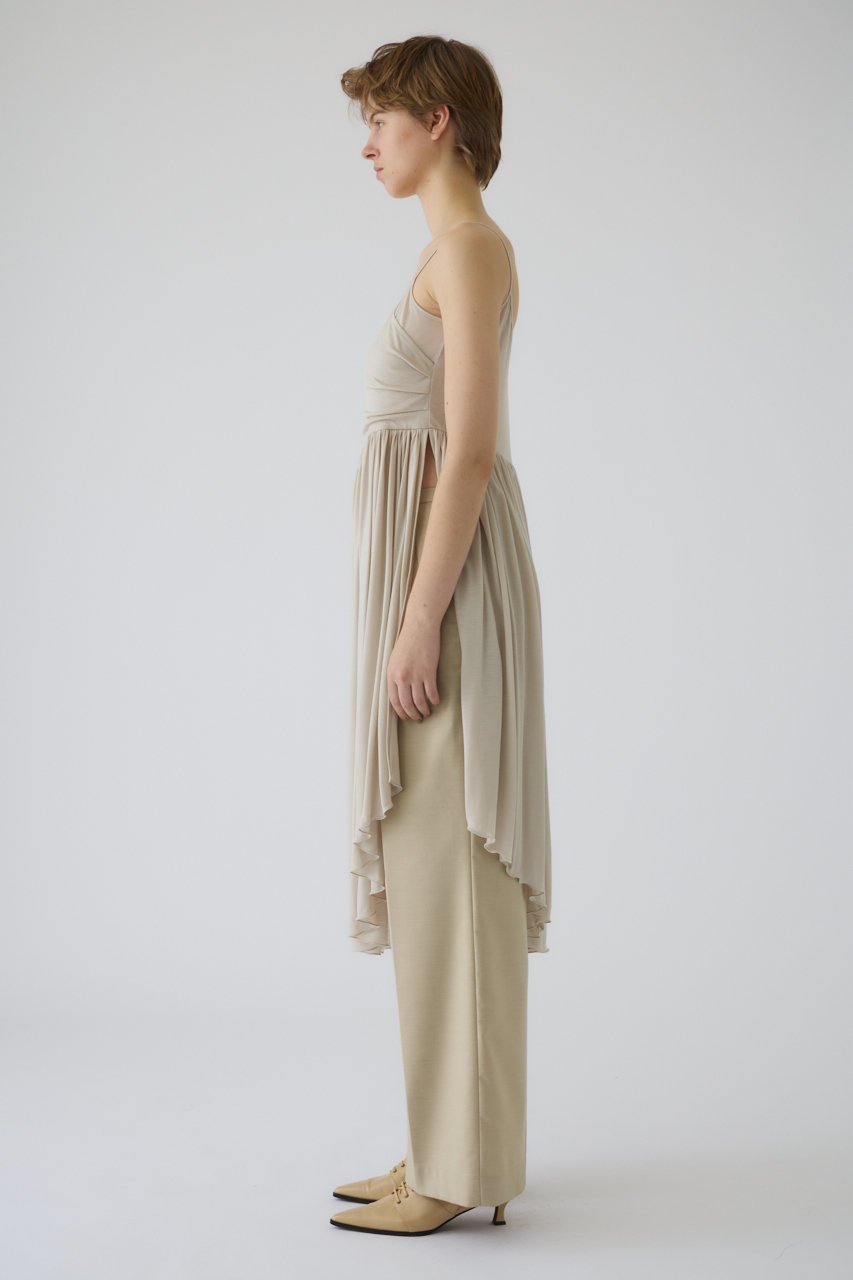 【リムアーク/RIM.ARK】のDrape thin gather cami/キャミソール 人気、トレンドファッション・服の通販 founy(ファニー) ファッション Fashion レディースファッション Fashion for Women トップス・カットソー Cut & Sew Tops キャミソール&ノースリーブ Camisoles & Sleeveless Tops シャツ・ブラウス・オフィスカジュアル Elegant Blouses & Button-Ups ロングTシャツ・Tシャツ Longline T-Shirts & Tees カットソー・ベーシックTシャツ Cut-and-Sewn Tops / Stretch Tees & Basics おすすめ Recommended / Our Picks アシンメトリー Asymmetrical Style キャミソール Camisole, Spaghetti Strap Top ギャザー Gathered, Ruffled タンク Tank Top, Sleeveless Top チュニック Tunic, Long Top ドレープ Drape, Draping Fabric other-3|ID: prp329100004357079 ipo3291000000032888877