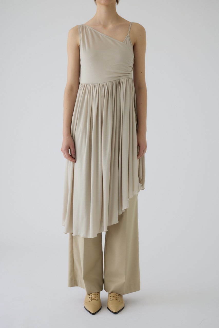 【リムアーク/RIM.ARK】のDrape thin gather cami/キャミソール 人気、トレンドファッション・服の通販 founy(ファニー) ファッション Fashion レディースファッション Fashion for Women トップス・カットソー Cut & Sew Tops キャミソール&ノースリーブ Camisoles & Sleeveless Tops シャツ・ブラウス・オフィスカジュアル Elegant Blouses & Button-Ups ロングTシャツ・Tシャツ Longline T-Shirts & Tees カットソー・ベーシックTシャツ Cut-and-Sewn Tops / Stretch Tees & Basics おすすめ Recommended / Our Picks アシンメトリー Asymmetrical Style キャミソール Camisole, Spaghetti Strap Top ギャザー Gathered, Ruffled タンク Tank Top, Sleeveless Top チュニック Tunic, Long Top ドレープ Drape, Draping Fabric other-5|ID: prp329100004357079 ipo3291000000032888884