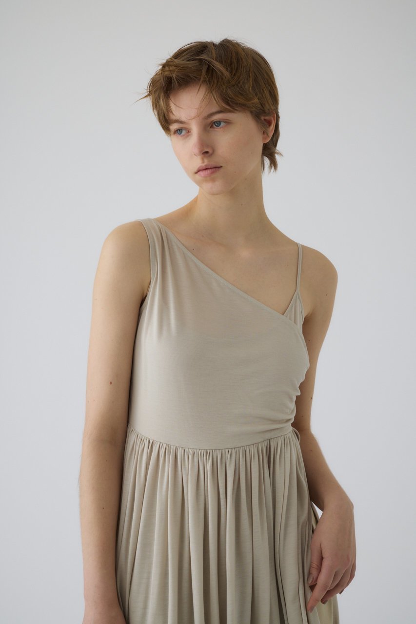 【リムアーク/RIM.ARK】のDrape thin gather cami/キャミソール 人気、トレンドファッション・服の通販 founy(ファニー) ファッション Fashion レディースファッション Fashion for Women トップス・カットソー Cut & Sew Tops キャミソール&ノースリーブ Camisoles & Sleeveless Tops シャツ・ブラウス・オフィスカジュアル Elegant Blouses & Button-Ups ロングTシャツ・Tシャツ Longline T-Shirts & Tees カットソー・ベーシックTシャツ Cut-and-Sewn Tops / Stretch Tees & Basics おすすめ Recommended / Our Picks アシンメトリー Asymmetrical Style キャミソール Camisole, Spaghetti Strap Top ギャザー Gathered, Ruffled タンク Tank Top, Sleeveless Top チュニック Tunic, Long Top ドレープ Drape, Draping Fabric other-6|ID: prp329100004357079 ipo3291000000032888888