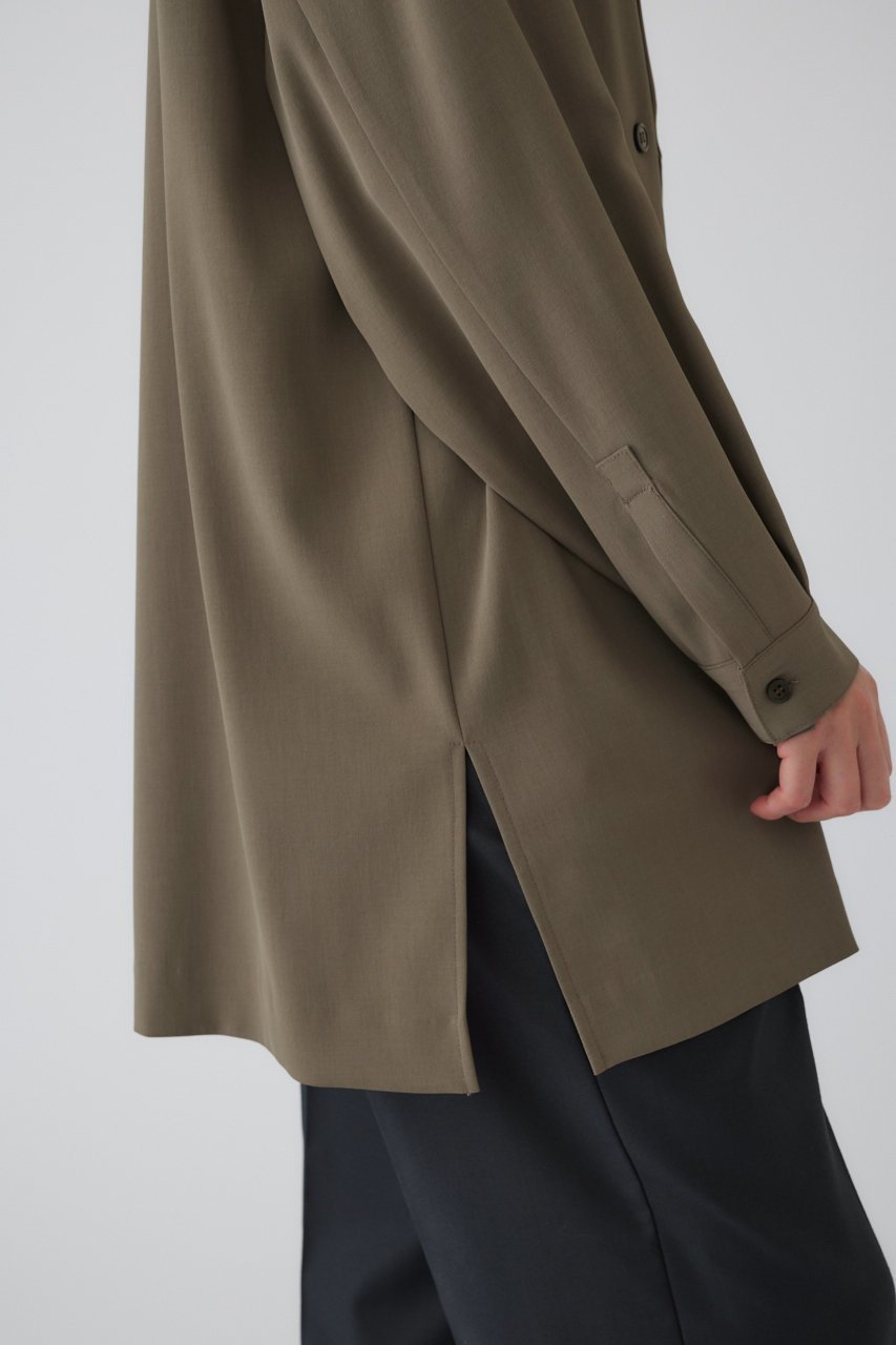 【リムアーク/RIM.ARK】のDouble collar SH JK/シャツジャケット 人気、トレンドファッション・服の通販 founy(ファニー) 　ファッション　Fashion　レディースファッション　WOMEN　アウター　Coat Outerwear　ジャケット　Jackets　ジャケット　Jacket　ダブル　Double　吸水　Water Absorption　other-6|ID: prp329100004357080 ipo3291000000031344721