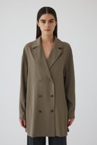 【リムアーク/RIM.ARK】のDouble collar SH JK/シャツジャケット グレージュ|ID: prp329100004357080 ipo3291000000032931505
