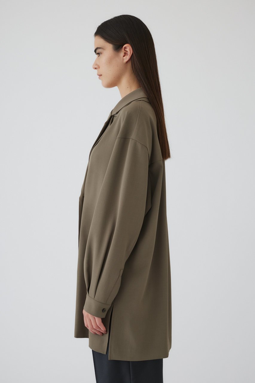 【リムアーク/RIM.ARK】のDouble collar SH JK/シャツジャケット 人気、トレンドファッション・服の通販 founy(ファニー) 　ファッション　Fashion　レディースファッション　Fashion for Women　アウター　Coat / Outerwear Collection　レディースジャケット・軽アウター　Jackets　ジャケット　Jacket, Outerwear　ダブル　Double, Double-Breasted　吸水　Absorbent, Quick-Dry　other-8|ID: prp329100004357080 ipo3291000000032931575