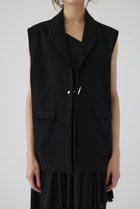 【リムアーク/RIM.ARK】のBrass drum button vest JK/ジャケット ブラック|ID: prp329100004357082 ipo3291000000032931593