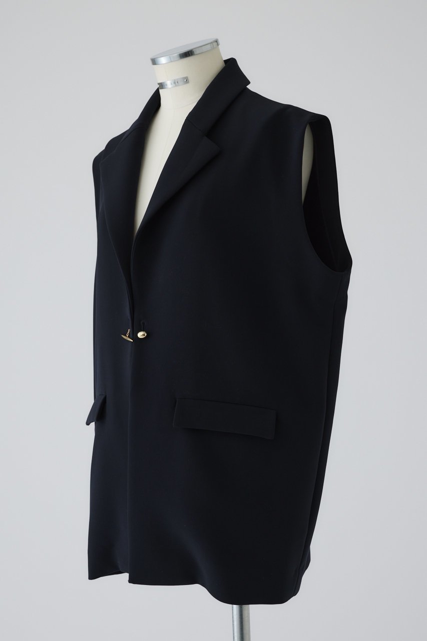 【リムアーク/RIM.ARK】のBrass drum button vest JK/ジャケット 人気、トレンドファッション・服の通販 founy(ファニー) 　ファッション　Fashion　レディースファッション　Fashion for Women　アウター　Coat / Outerwear Collection　レディースジャケット・軽アウター　Jackets　アクセサリー　Fashion Accessories　ジャケット　Jacket, Outerwear　ダブル　Double, Double-Breasted　モダン　Modern, Contemporary　ロング　Long, Long-Length　other-5|ID: prp329100004357082 ipo3291000000032931638
