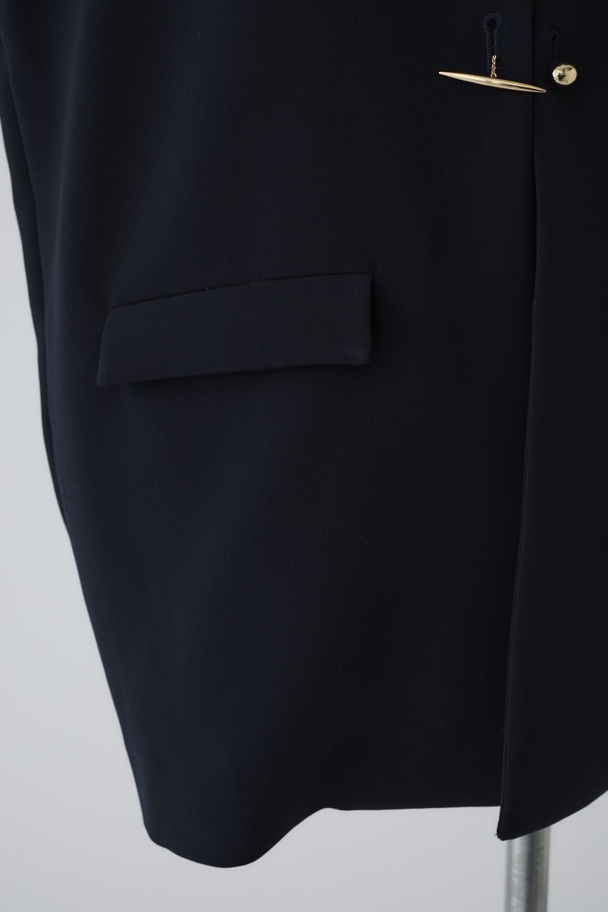 【リムアーク/RIM.ARK】のBrass drum button vest JK/ジャケット 大人の最旬トレンドファッション＆コーディネート founy(ファウニー) 　ファッション　Fashion　レディースファッション　Fashion for Women　アウター　Coat / Outerwear Collection　レディースジャケット・軽アウター　Jackets　アクセサリー　Fashion Accessories　ジャケット　Jacket, Outerwear　ダブル　Double, Double-Breasted　モダン　Modern, Contemporary　ロング　Long, Long-Length　other-4|ID: prp329100004357082 ipo3291000000036758725