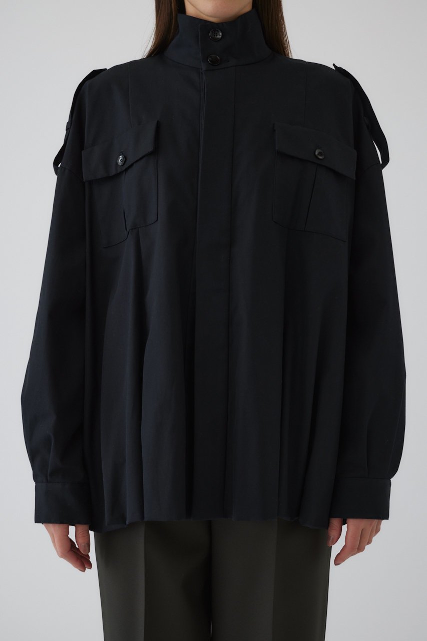 【リムアーク/RIM.ARK】のBalloon trench CT/コート インテリア・キッズ・メンズ・レディースファッション・服の通販 founy(ファニー) 　ファッション　Fashion　レディースファッション　Fashion for Women　アウター　Coat / Outerwear Collection　コート・ロングコート・ピーコート　Long Coats, Peacoats & More　インド　Indian Textile　ショート　Short, Short Length　バランス　Balance, Style Balance　バルーン　Balloon, Balloon Silhouette　ブラック|ID: prp329100004357084 ipo3291000000032932025