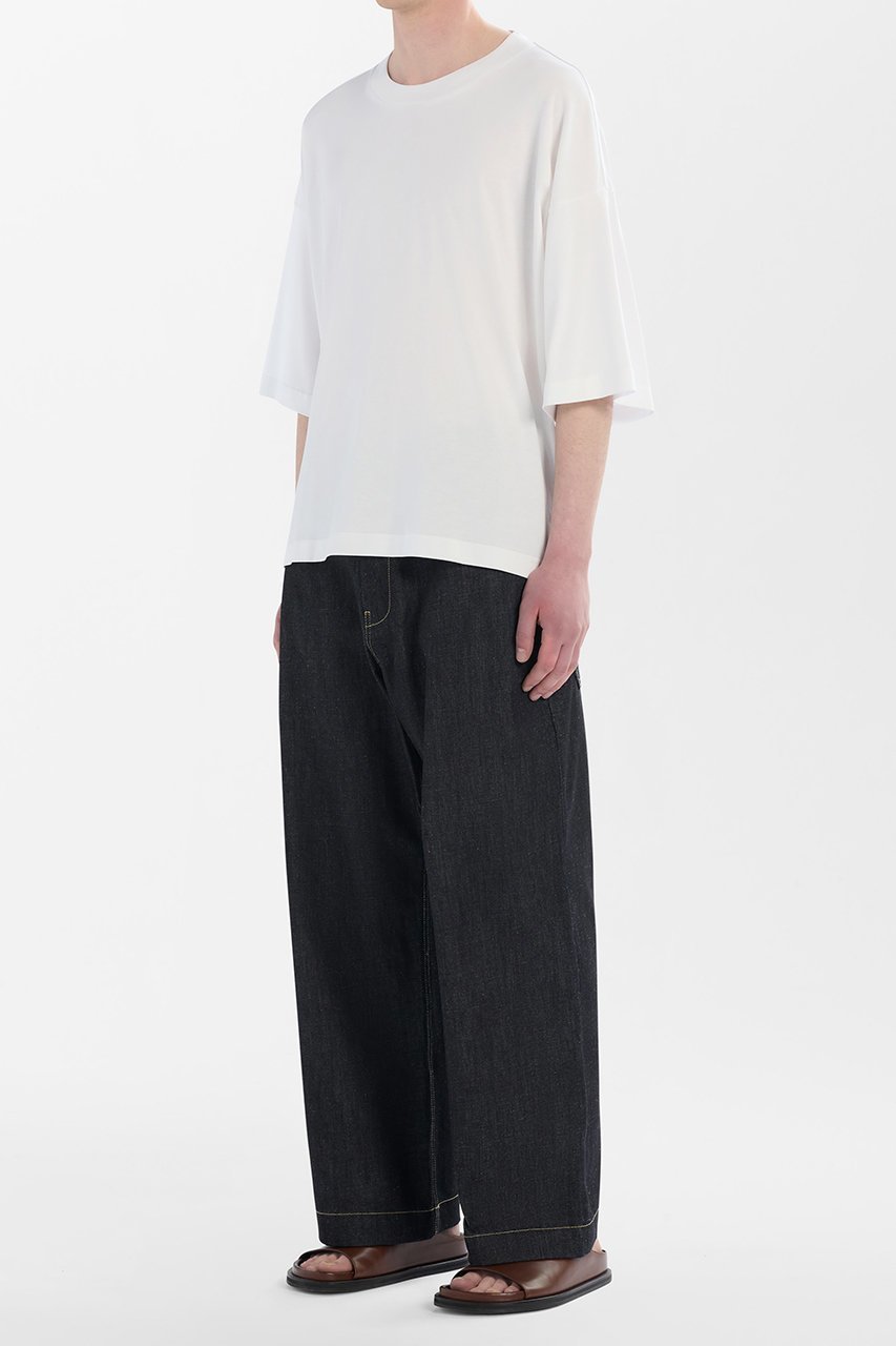【スタジオ ニコルソン/STUDIO NICHOLSON / MEN】の【MEN】PIU コットンジャージーTシャツ 人気、トレンドファッション・服の通販 founy(ファニー) 　ファッション　Fashion　メンズファッション　Fashion for Men　トップス・カットソー　Cut & Sew Tops　メンズシャツ　Shirts　ショート　Short, Short Length　スリーブ　Sleeve, Long Sleeve / Short Sleeve　定番　Standard, Basic Item　other-8|ID: prp329100004357087 ipo3291000000032811524