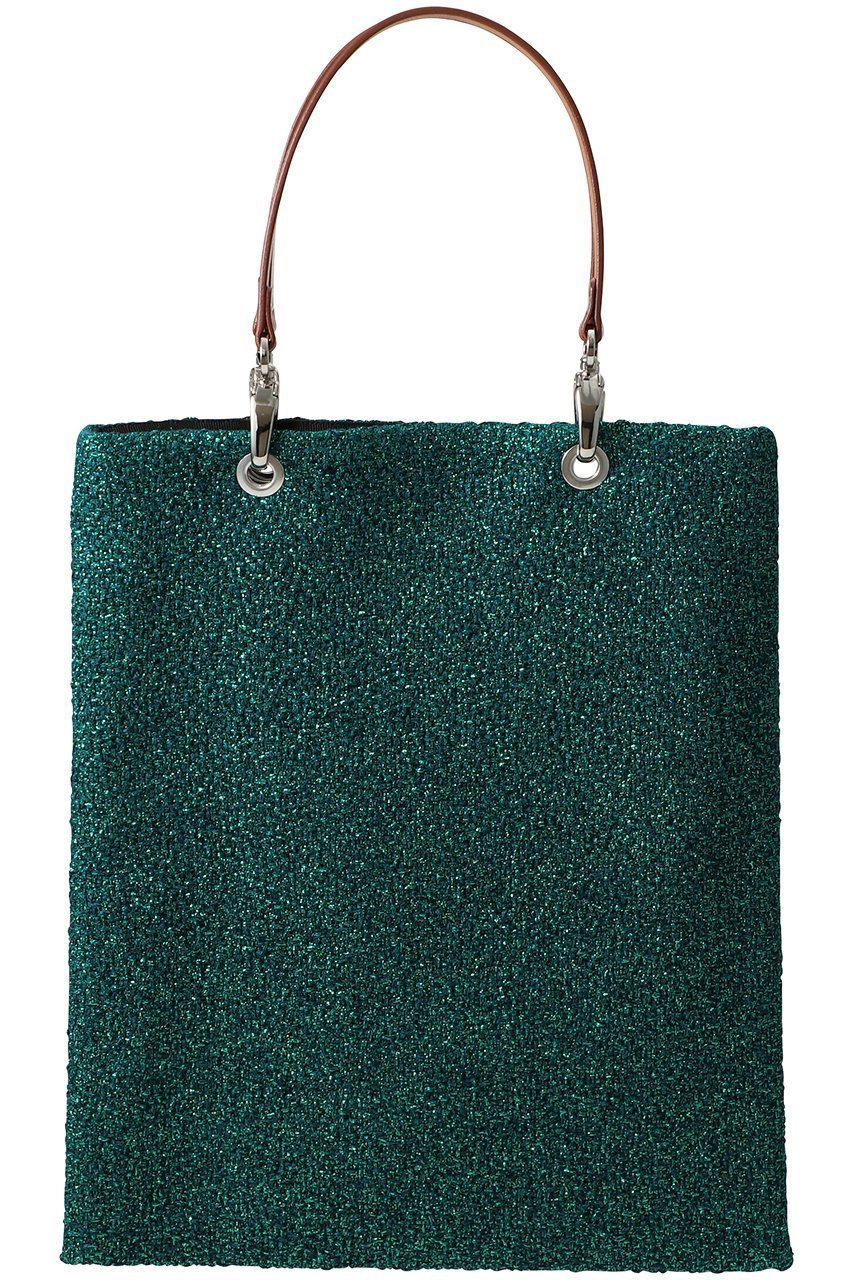 【サイ サイベーシックス/Scye SCYE BASICS】の【UNISEX】Lulex Tweed トートバッグ インテリア・キッズ・メンズ・レディースファッション・服の通販 founy(ファニー) 　ファッション　Fashion　レディースファッション　Fashion for Women　バッグ　Bags　ユニセックス　Unisex, Genderless　シンプル　Simple, Minimal　スクエア　Square, Square Shape　フォルム　Silhouette, Form　エメラルド|ID: prp329100004357096 ipo3291000000032783589