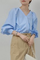 【ガリャルダガランテ/GALLARDAGALANTE】のタックパフシャツ 人気、トレンドファッション・服の通販 founy(ファニー) ファッション Fashion レディースファッション WOMEN トップス・カットソー Tops/Tshirt シャツ/ブラウス Shirts/Blouses 2025年 2025 2025春夏・S/S Ss,Spring/Summer,2025 インナー Inner スリーブ Sleeve フォーマル Formal ロング Long 夏 Summer 春 Spring S/S・春夏 Ss・Spring/Summer thumbnail サックスブルー|ID: prp329100004357103 ipo3291000000030449402