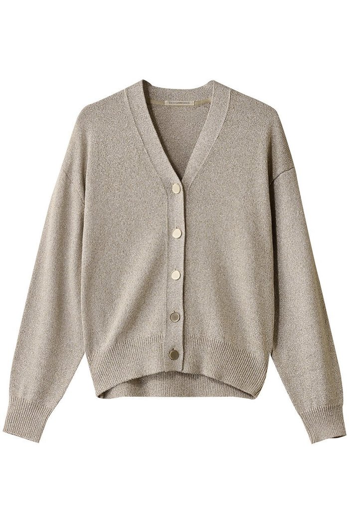 【デザイン ワークス/DESIGN WORKS】のグリッターショートカーディガン インテリア・キッズ・メンズ・レディースファッション・服の通販 founy(ファニー) https://founy.com/ ファッション Fashion レディースファッション Fashion for Women トップス・カットソー Cut & Sew Tops ニット Knit Tops & Sweaters カーディガン・羽織り Layered Style Cardigans カーディガン Cardigan, Knitwear コンパクト Compact, Small Size ショート Short, Short Length エレガント 上品 Elegant 羽織 Haori, Light Jacket |ID: prp329100004357109 ipo3291000000034957254