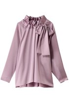 【デザイン ワークス/DESIGN WORKS】のサテンリボンブラウス ピンク|ID: prp329100004357110 ipo3291000000032870375