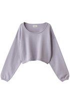 【クラネ/CLANE】のROLL NECK SHORT KNIT TOPS/ニット PURPLE|ID:prp329100004357119