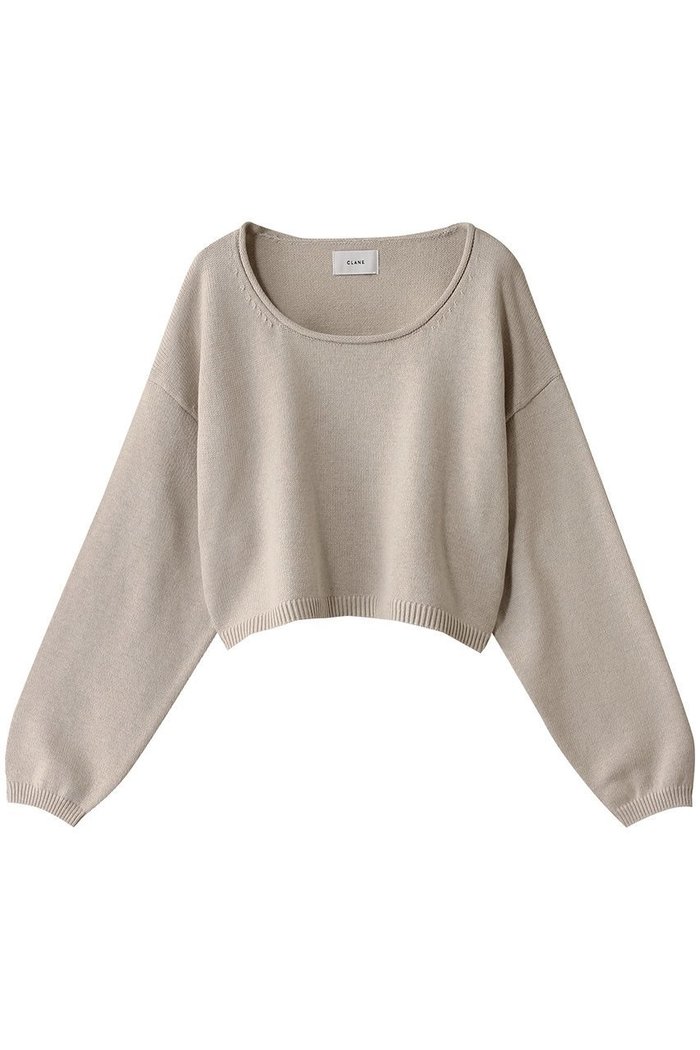 【クラネ/CLANE】のROLL NECK SHORT KNIT TOPS/ニット インテリア・キッズ・メンズ・レディースファッション・服の通販 founy(ファニー) https://founy.com/ ファッション Fashion レディースファッション Fashion for Women トップス・カットソー Cut & Sew Tops ニット Knit Tops & Sweaters カジュアルプルオーバー・ニットトップス Pullovers & Knit Tops / Casual Pullovers ショート Short, Short Length トレンド Trend, Trending Now リラックス Relax, Relaxed Fit ロング Long, Long-Length |ID: prp329100004357119 ipo3291000000032952376