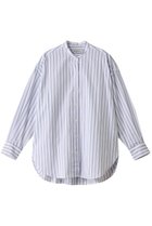 【エリオポール/heliopole】のthe EDITOR シャツ(BAND COLLAR) 人気、トレンドファッション・服の通販 founy(ファニー) ファッション Fashion レディースファッション Fashion for Women トップス・カットソー Cut & Sew Tops シャツ・ブラウス・オフィスカジュアル Elegant Blouses & Button-Ups ストライプ Stripe, Striped Pattern スリーブ Sleeve, Long Sleeve / Short Sleeve トレンド Trend, Trending Now リラックス Relax, Relaxed Fit ロング Long, Long-Length 再入荷 Restock / Back in Stock thumbnail ネイビーストライプ|ID: prp329100004357124 ipo3291000000035063553